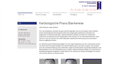 Desktop Screenshot of kardiopraxis-hamburg.de